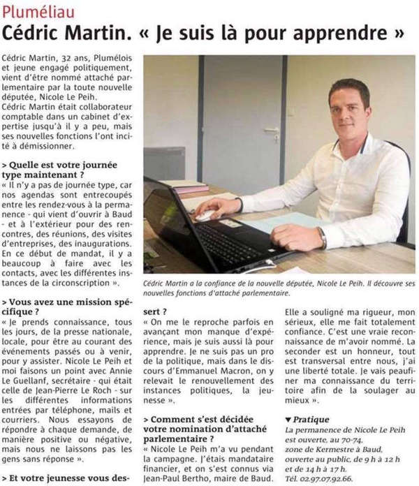 Article du Télégramme 