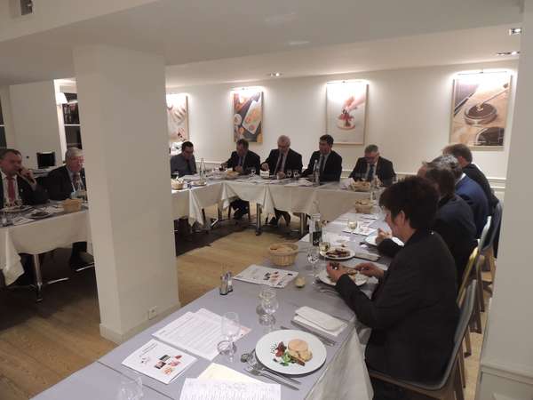 Dîner-débat sur la filière porcine avec INAPORC