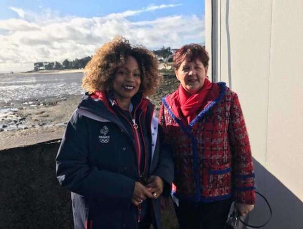 Visite de la Ministre des Sports, Mme Laura FLESSEL 