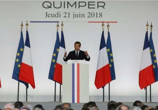 Déplacement du Président de la République en Bretagne les 21 et 22 juin