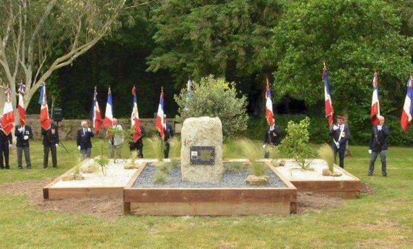 Mon émotion à l’inauguration de la stèle Arnaud BELTRAME à Trédion