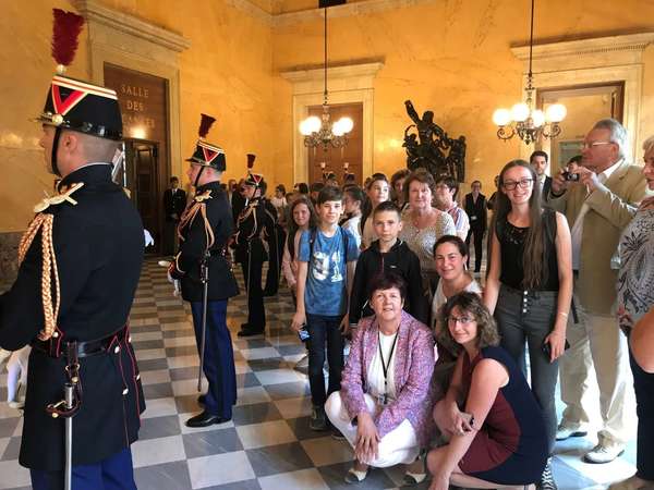 Le conseil municipal des enfants de Baud à l’Assemblée nationale