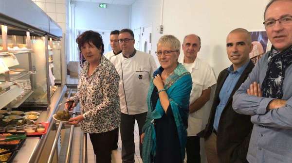 Visite au Collège Romain Rolland à l’occasion de la « semaine du goût »