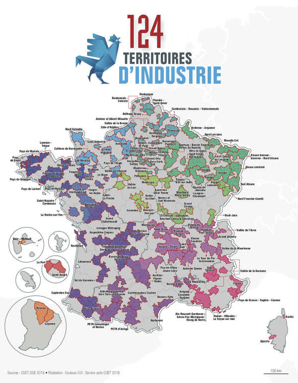 "Pontivy-Ploërmel-Loudéac" est l'un des 124 Territoires d'industrie.