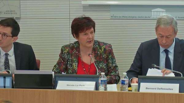 Présentation de mon rapport d'information sur la diplomatie climatique