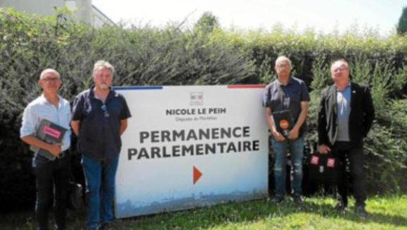 Rencontre de l'intersyndicale des Finances Publique du Morbihan