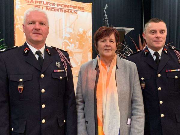 Passation de commandement au SDIS de Baud