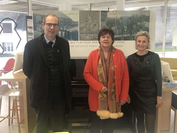 Visite du Musée de la Carte Postale à Baud