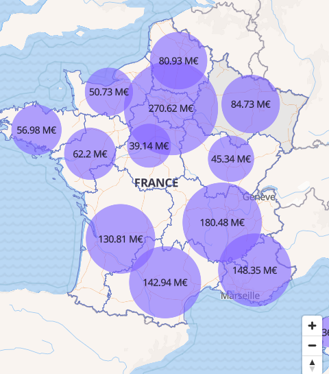 Aide du Fonds de Solidarité : tableau de bord interactif 