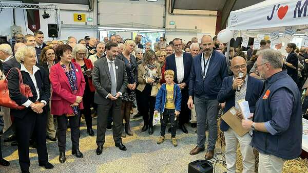 Avec les éleveurs au salon Ohhh la vache