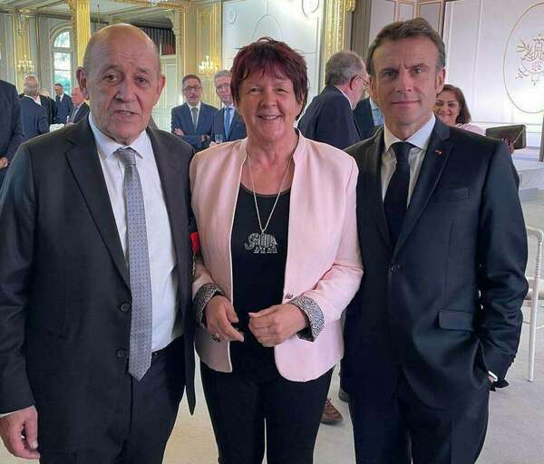 Remise de la Légion d’honneur de Jean-Yves Le Drian