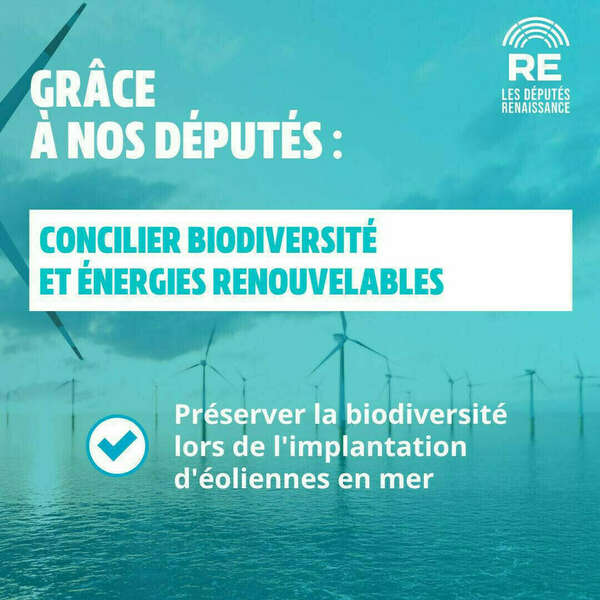 Adoption du projet de loi relatif à l'accélération de la production d'énergies renouvelables