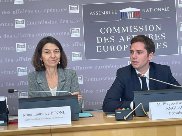 Audition en commission européenne