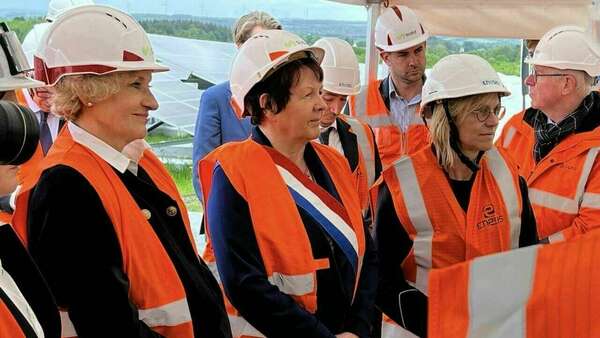 Déplacement de la ministre de la Transition Energétique à Gueltas