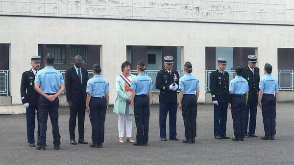 Cérémonie de remise des brevets des réservistes de la gendarmerie