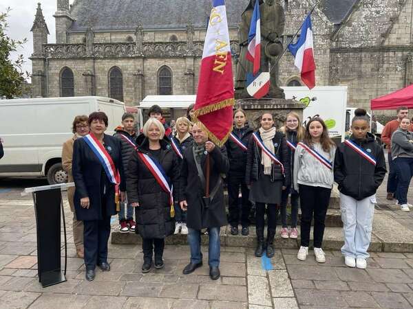 11-Novembre : cérémonie du souvenir à Baud
