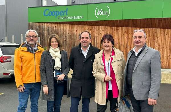 Visite du Groupe de Travail sur la Loi d'Orientation et d'Avenir Agricole