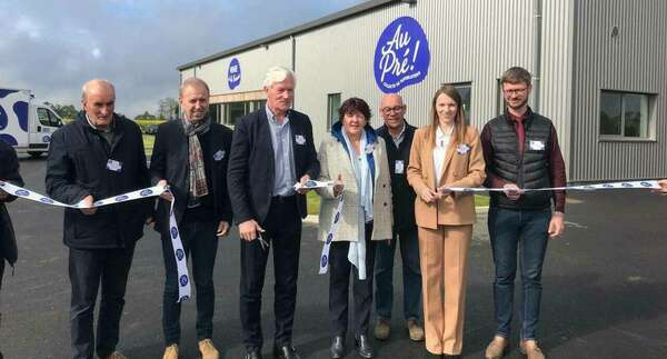 Inauguration et création d’une nouvelle marque de produits laitiers à la ferme pilote « Au pré »