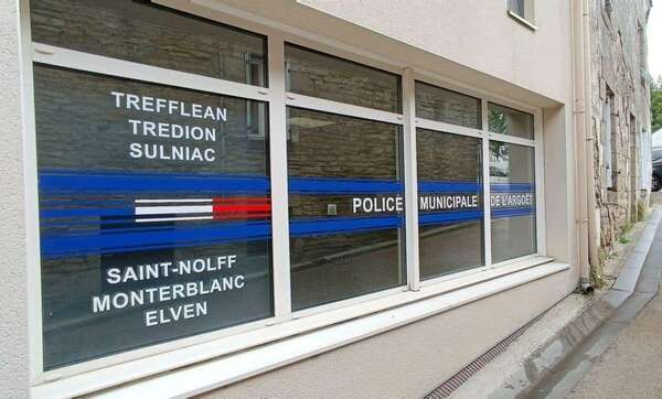 Inauguration de la Police municipale intercommunale à Elven