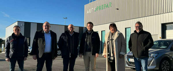 Visite de l'entreprise AUTOPRÉPAR à Plumelin