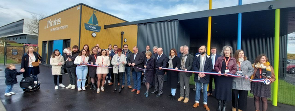 Inauguration crèche  "Les Pirates du Pays de Pontivy"