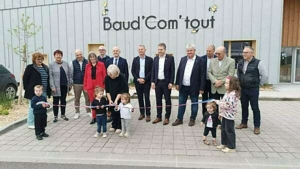 Inauguration du pôle petite enfance  de Baud Communauté