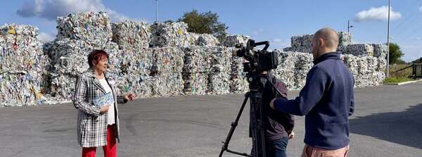 Inauguration de l'usine Heuliad Environnement  à Elven