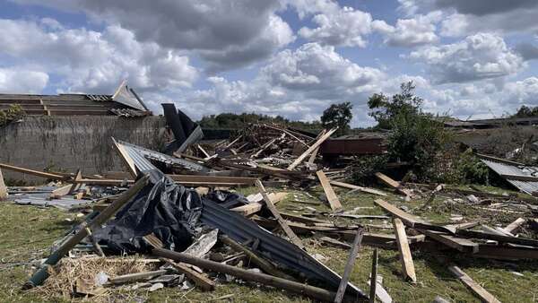 Aux côtés des habitants de ma circonscription  suite au passage de la tornade