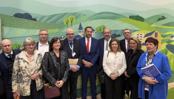 SIA 2026 / Déplacement sur le salon avec une délégation de la Commission des Affaires économiques