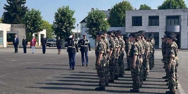 Remise des brevets de préparation militaire aux réservistes de gendarmerie