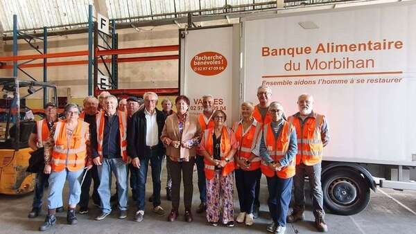 Échanges avec la Banque Alimentaire du Morbihan