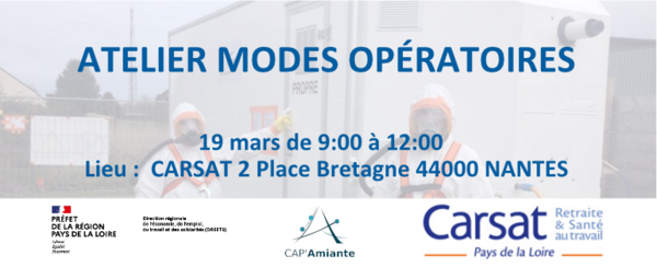 atelier modes opératoires CARSAT DREETS