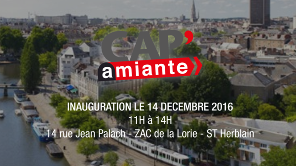 Inauguration de CAP'Amiante