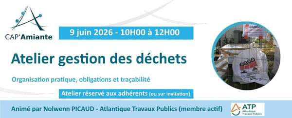 Atelier gestion des déchets
