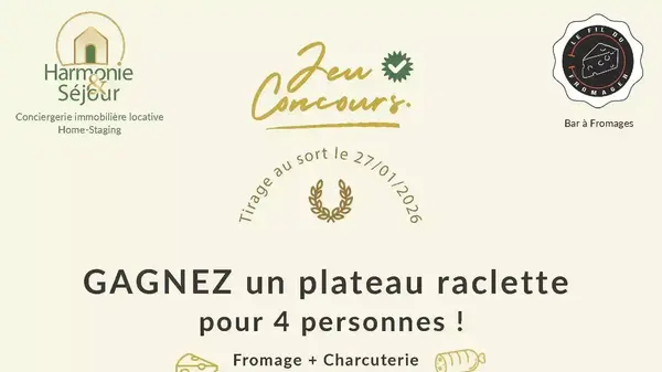 Jeu concours raclette à Tassin-la-Demi-Lune : gagnez un plateau pour 4 personnes