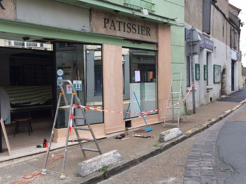 habillage facade-magasin-Hauts-de-Seine