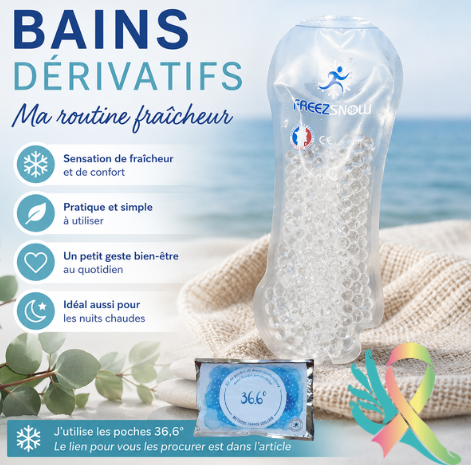 Bains dérivatifs et fortes chaleurs : ma routine fraîcheur pour mieux vivre l’été