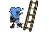 clou dans la botte dessin