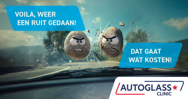 Kleine ster in je voorruit?