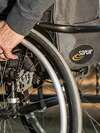 accident travail chaise roulante