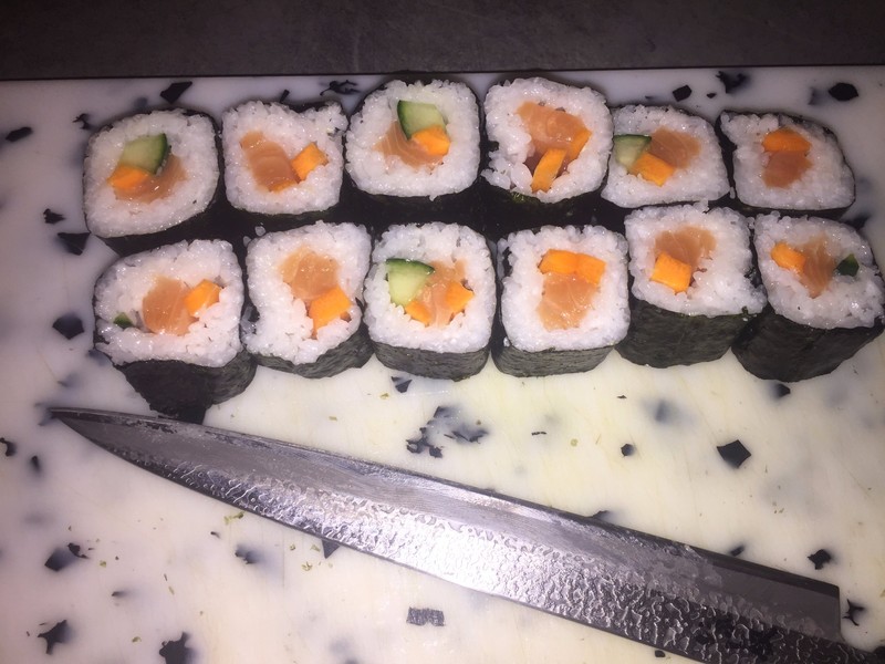 Maki Saumon traiteur cacher menu japonais 