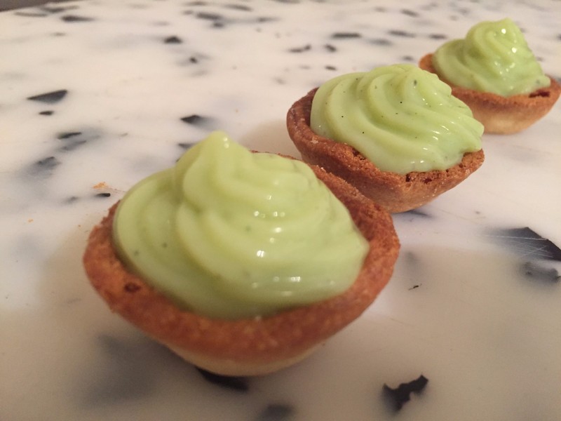 Tartelettes pistache  cacher 