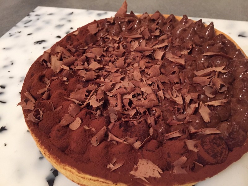 tarte chocolat cacher 