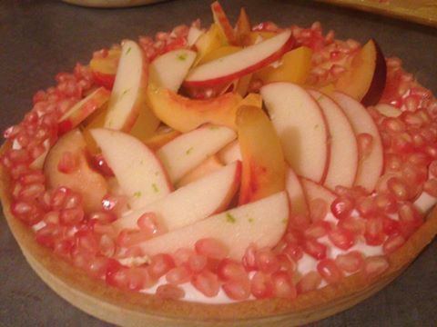 Tarte aux fruits traiteur cacher 
