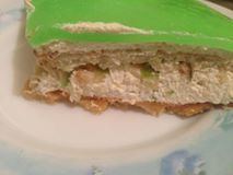 Entremet pomme granny smith et manzana verte 