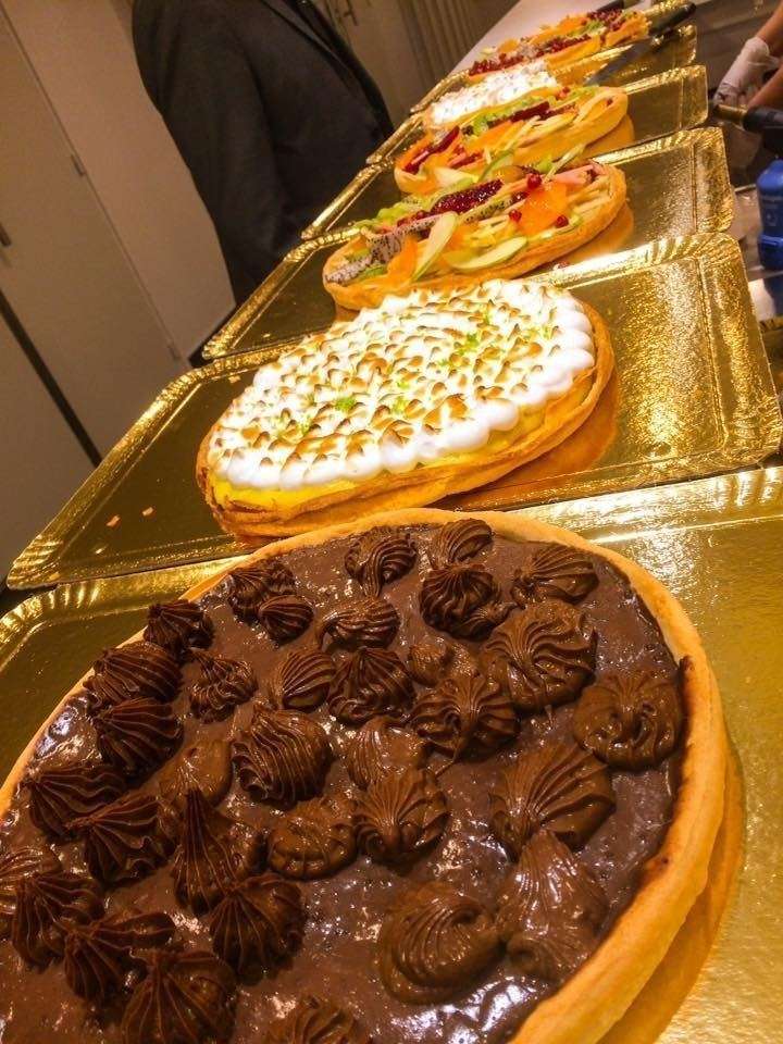 assortiment de tarte pour buffet Professionnel  cacher 