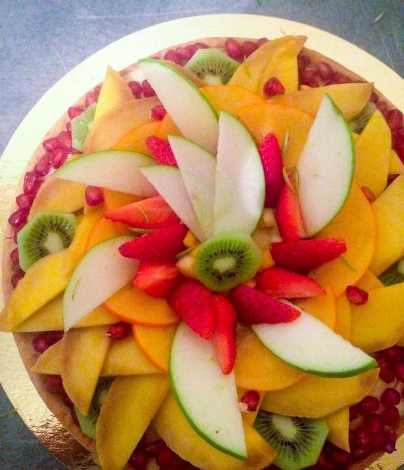 Tarte aux fruits traiteur kasher 