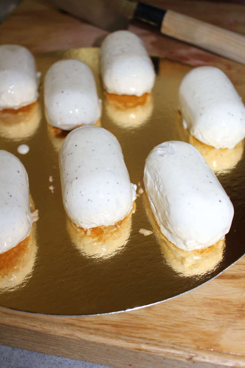 Mini-entremet tout vanille dessert parvé traiteur cacher 