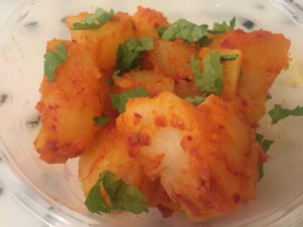 Pommes de terre - harissa