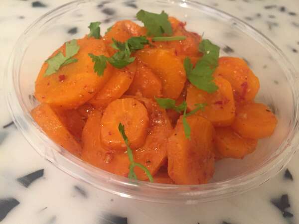 Carottes cumin harissa